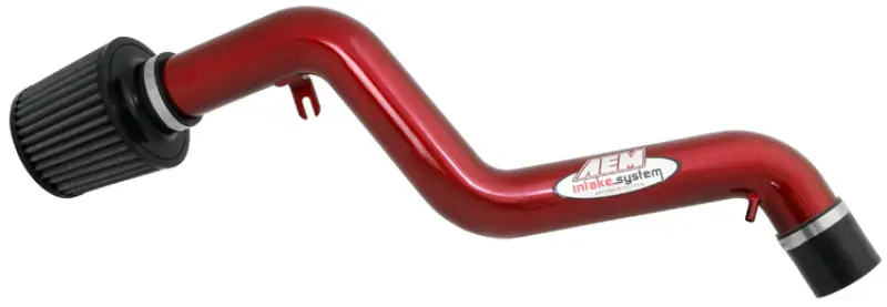 Aem 97-01 Honda Prelude Base & Type Sh Red Short Ram Intake 1