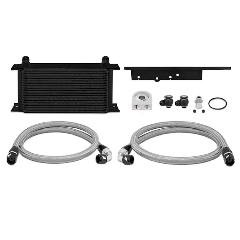 Mishimoto 03-09 Nissan 350Z / 03-07 Infiniti G35 (Coupe Only) Oil Cooler Kit - Black 1