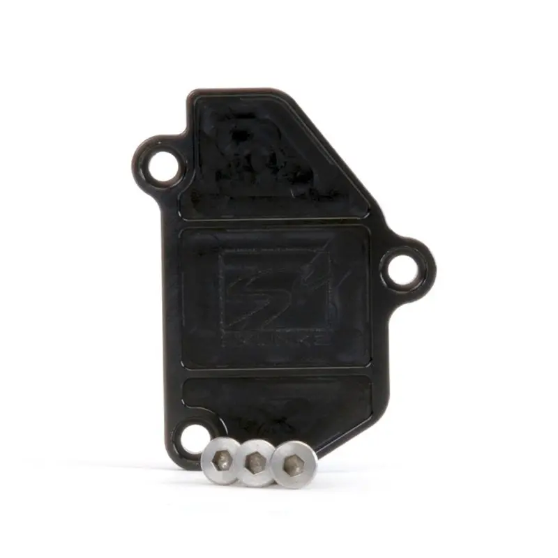Skunk2 B-Series Vtec Black Anodized Block Off Plate 1
