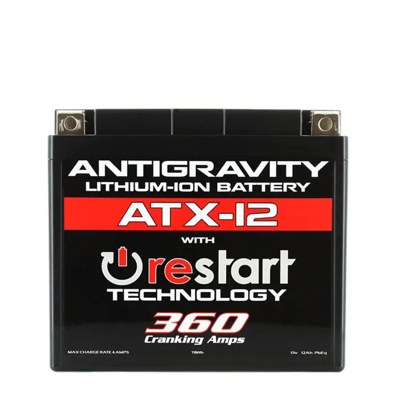 Antigravity Ytx12 Lithium Battery W/Re-Start 1