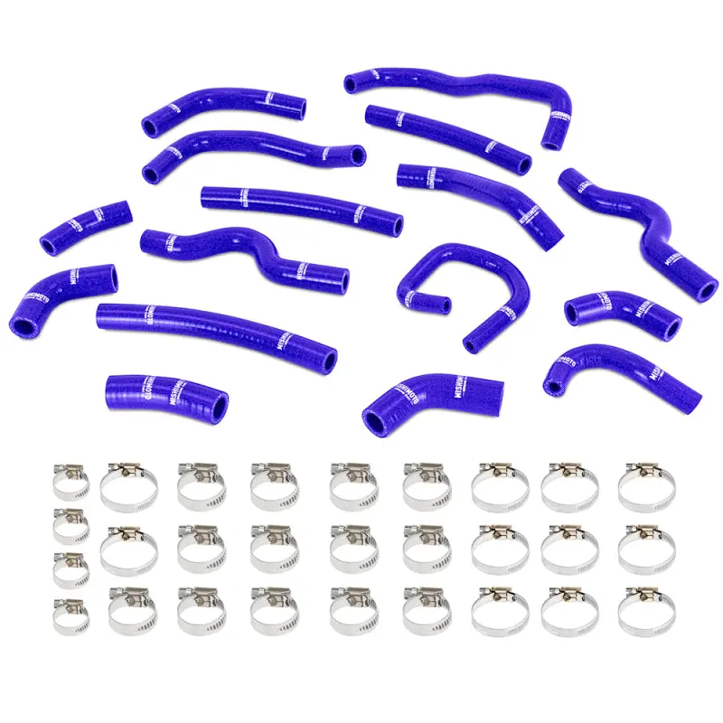 Mishimoto 98-02 Land Cruiser 4.7L V8 Silicone Heater Hose Kit - Blue 1