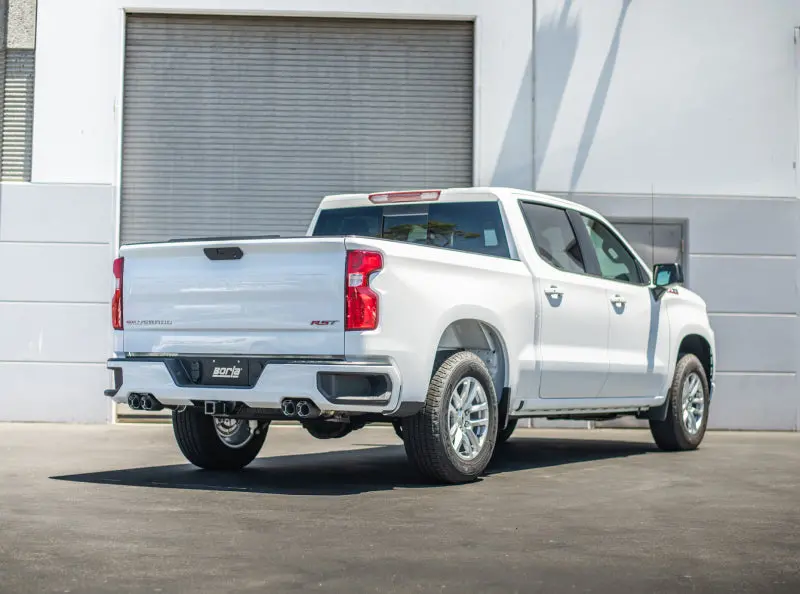Borla 2019 Chevrolet Silverado 1500 6.2 W/ 147In Wb 2.75In S-Type Catback Exhaust -Carbon Fiber Tips 1