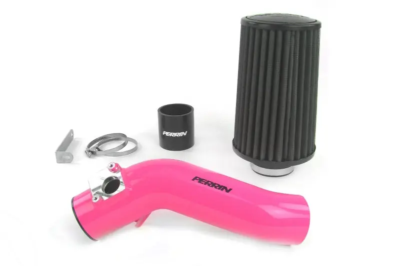Perrin 18-21 Subaru Sti Cold Air Intake - Hyper Pink 1