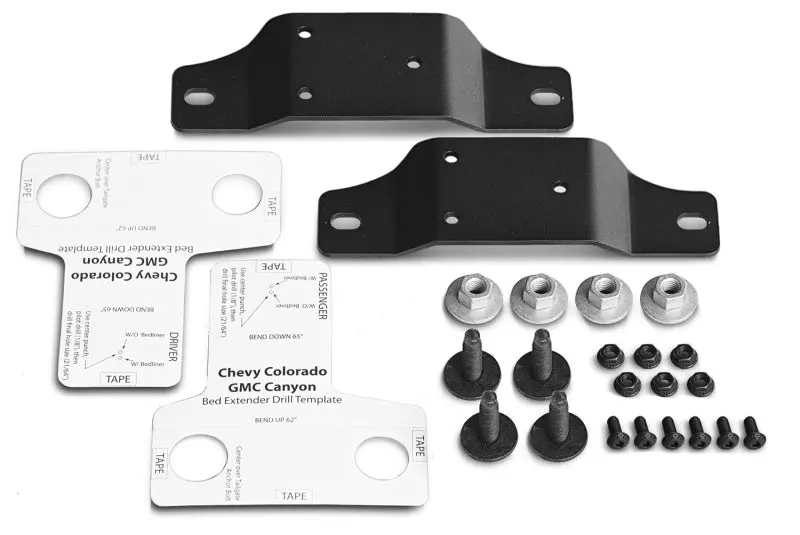 Amp Research 19-22 Chevrolet/Gmc Colorado/Canyon Bedxtender Hd Kit - Black 1