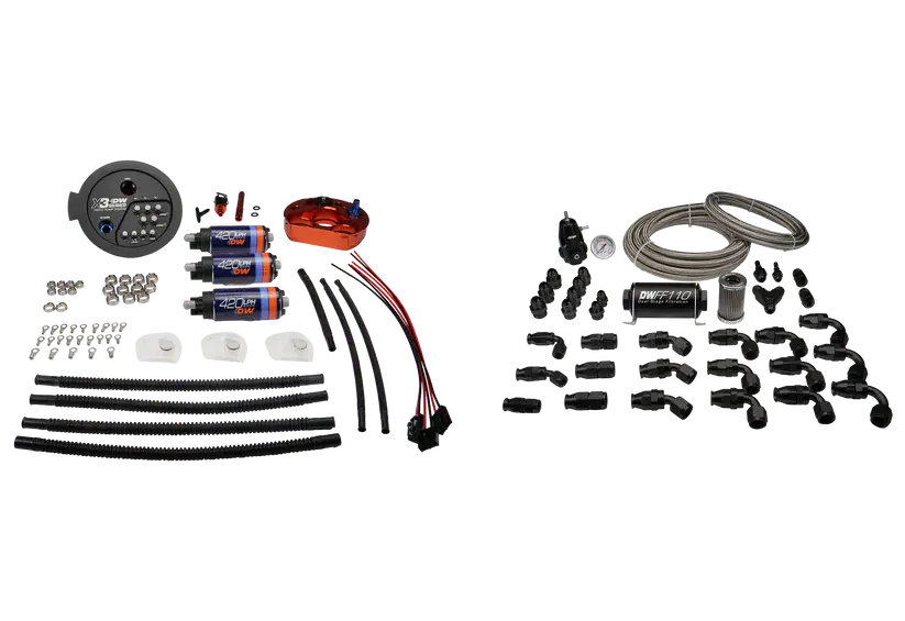 Deatschwerks A90 Supra/G8x Bmw M3/M4 X3 Module W/ Triple Dw420 Pumps And Ptfe Return Kit 1