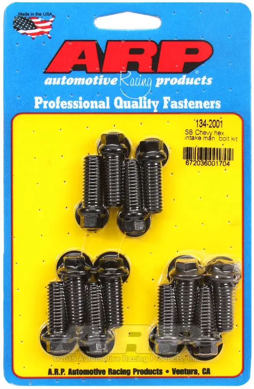 Arp Sbc Hex Intake Manifold Bolt Kit 1