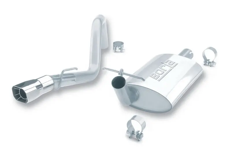 Borla 91-95 Jeep Wrangler Yj 4.0L 6Cyl 4Wd 2Dr Ss Single Right Rear Exit Cat-Back Exhaust 1