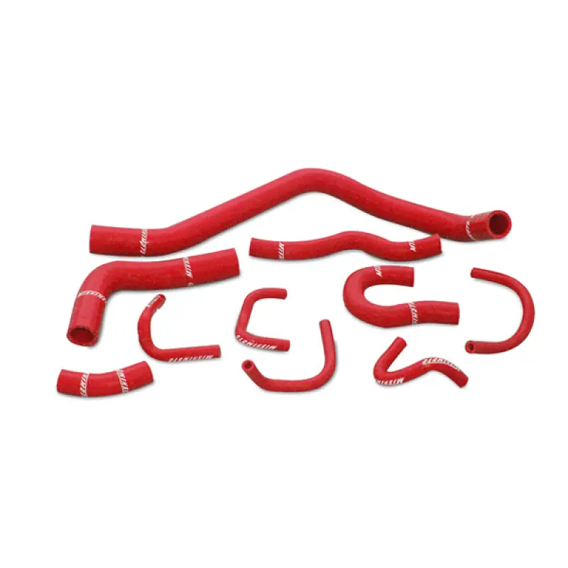 Mishimoto 88-91 Honda Civic Red Silicone Hose Kit 2