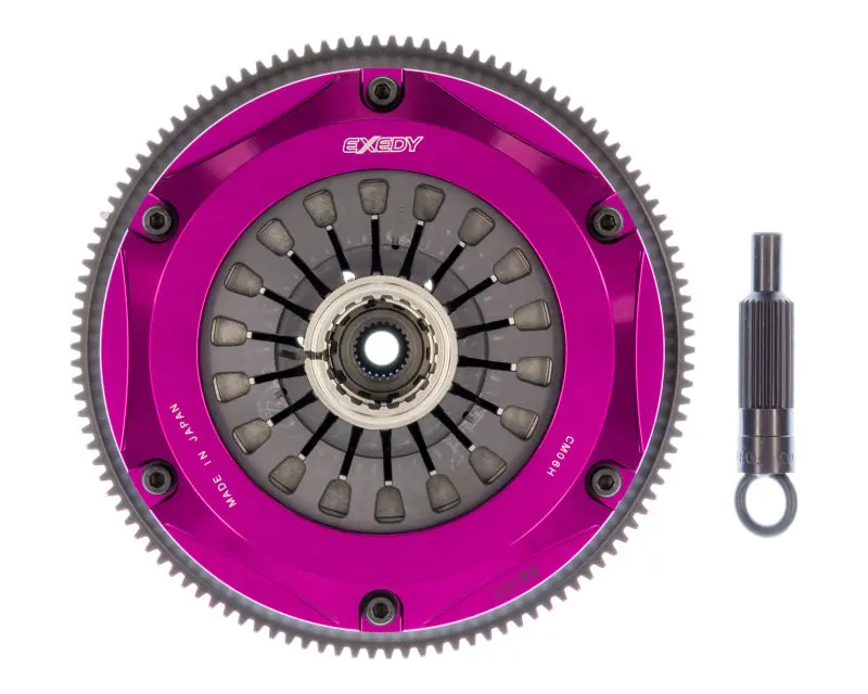 Exedy 1996-1996 Mitsubishi Lancer Evolution Iv L4 Hyper Triple Cerametallic Clutch Rigid Pull Type 2