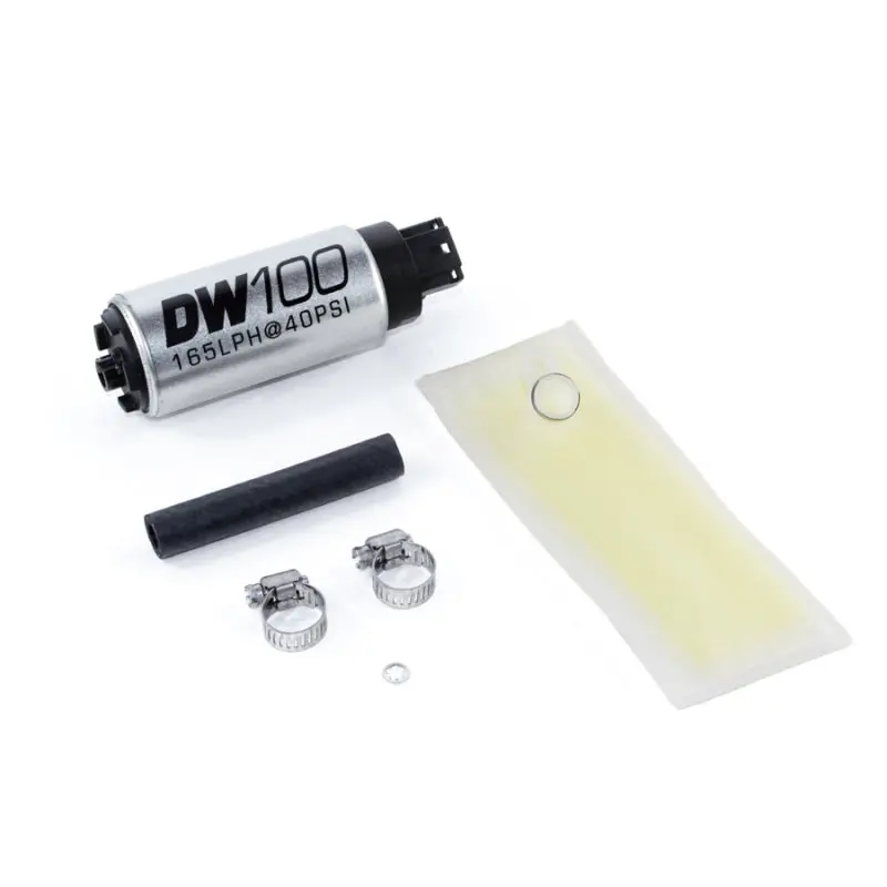 Deatschwerks 165 Lph In-Tank Fuel Pump W/ 94-01 Integra/ 92-00 Civic Install Kit 1