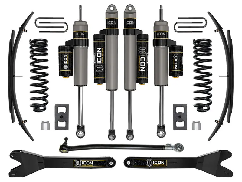 Icon 2023+ Ford F250/350 2.5In Stage 3 Suspension System W/ Radius Arms & Expansion Pack 1
