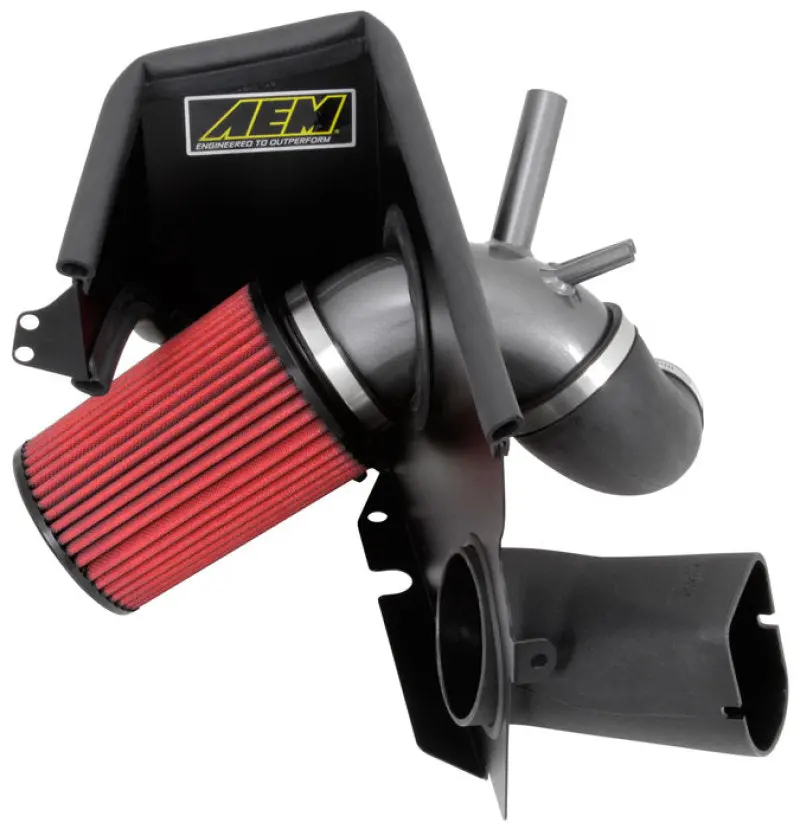 Aem 2013 Hyundai Genesis Coupe 2.0L L4 Chrome Cold Air Intake System 1