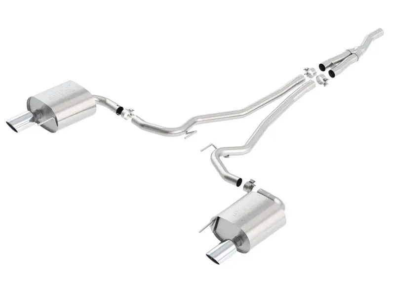Borla Atak Cat Back 15-17 Ford Mustang 2.3L Ecoboost Mt/At 2.25In Pipe 4In Tip 1
