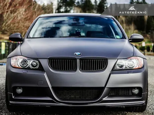 Autotecknic Stealth Black Front Grille Set - E90 Sedan / E91 Wagon | 3 Series 1