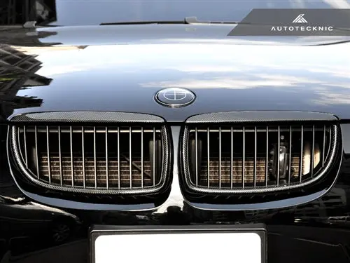 Autotecknic Carbon Fiber Front Grille Set - E90 Sedan / E91 Wagon | 3 Series 1