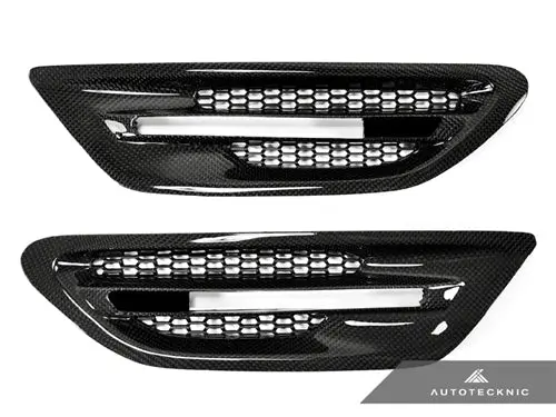 Autotecknic Replacement Carbon Fiber Fender Vents - F10 M5 1