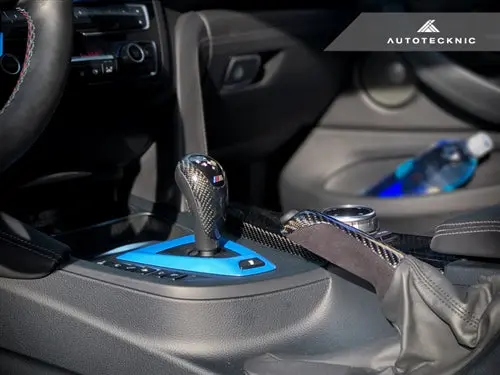 Autotecknic Painted Alcantara Shift Console Trim - F80 M3 | F82/ F83 M4 M-Dct 1
