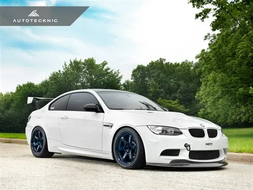 Autotecknic Stealth Black Front Grille Set - E92/ E93 3-Series Pre-Lci (Including E9x M3) 1