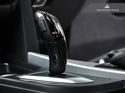 Autotecknic Carbon Fiber Gear Selector Cover - Bmw (Automatic Transmission Equipped Only) 1