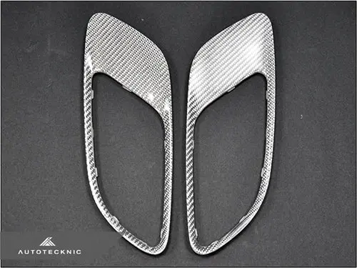 Autotecknic Silver Fiber Hood Vents - E90 M3 | E92 M3 | E93 M3 1