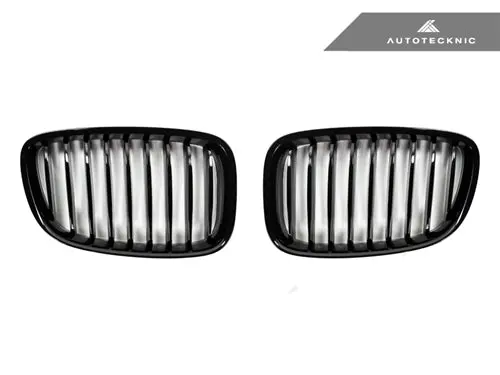 Autotecknic Gloss Black Front Grille Set - F07 5-Series Gran Turismo 1