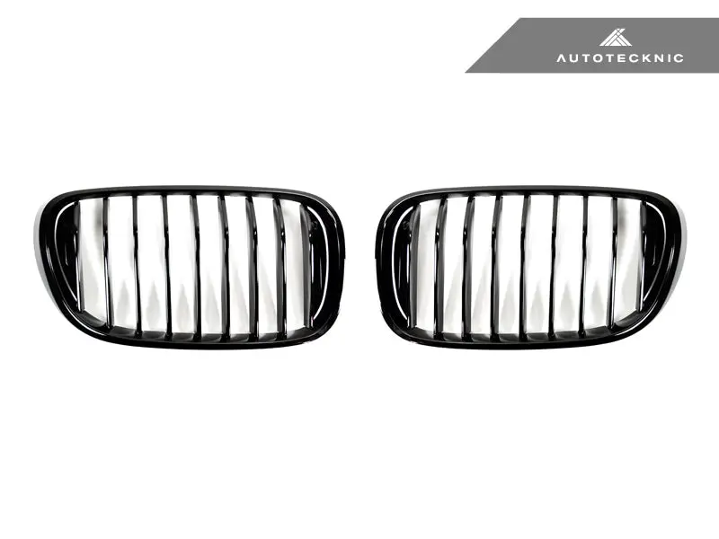Autotecknic Gloss Black Front Grille Set - G11/ G12 7-Series Pre-Lci (16-19) 1