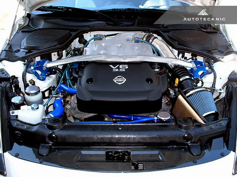 Autotecknic Dry Carbon Fiber Cooling Plate - Nissan 350Z 03-06 1