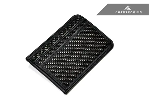 Autotecknic Carbon Fiber Leather Bill Card Holder 1