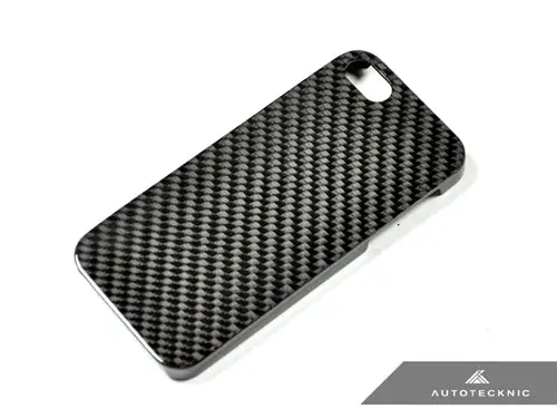 Autotecknic Carbon Fiber Iphone Cover - 5 (Hard Case) 1