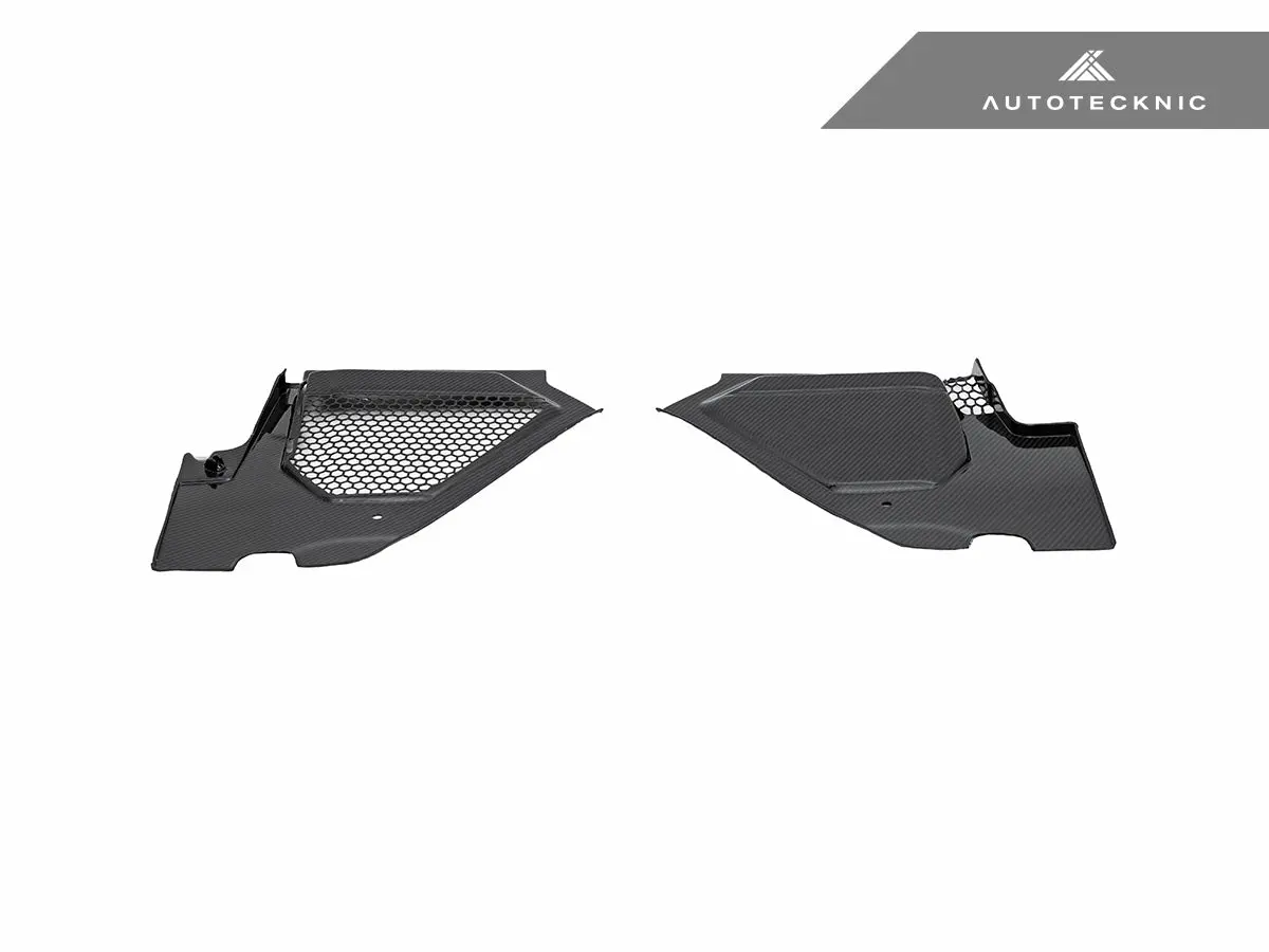 Autotecknic Dry Carbon Engine Cowl Panel Trim Set - G42 M240i | G20 M340i 1