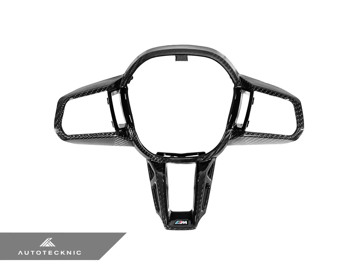 Autotecknic Carbon Fiber Steering Wheel Trim - G45 X3 M-Sport 2