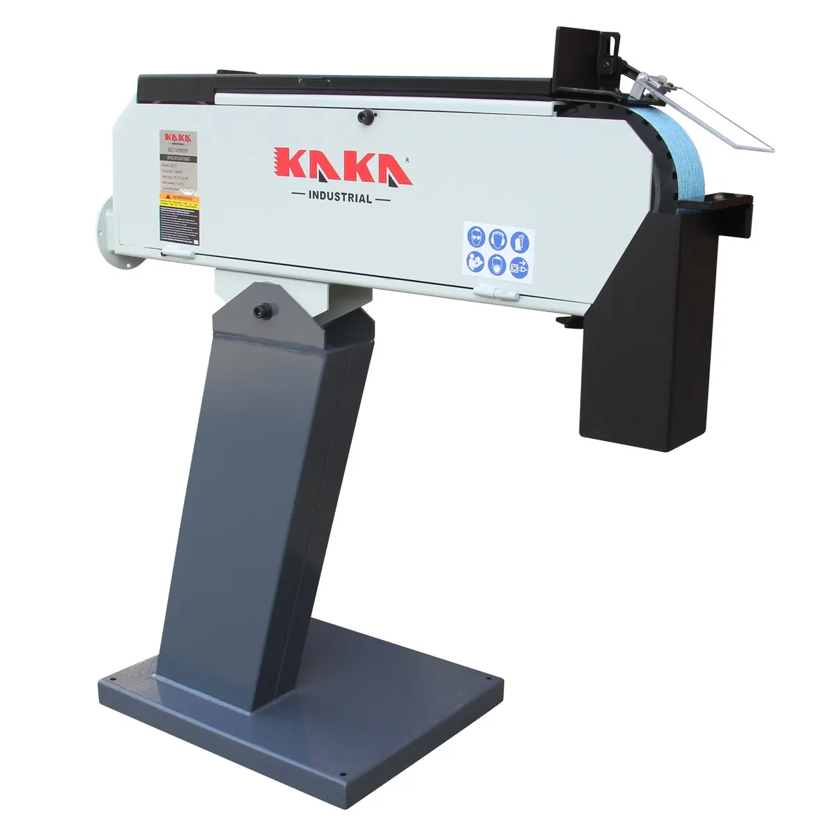Belt Linisher Bg-3, 75X2000mm Sander Belt, High Speed Linisher Belt Grinder, Heavy Duty Metal Polishing Machine 1
