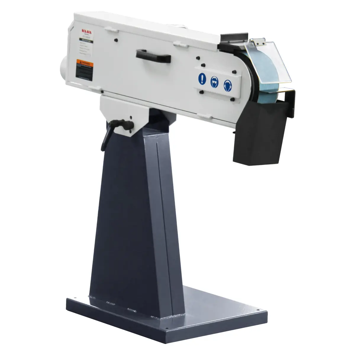 Linisher Bg-3L, 75Mm Wide Belt Linisher, Height Adjustable Metal Belt Linisher Sander 1