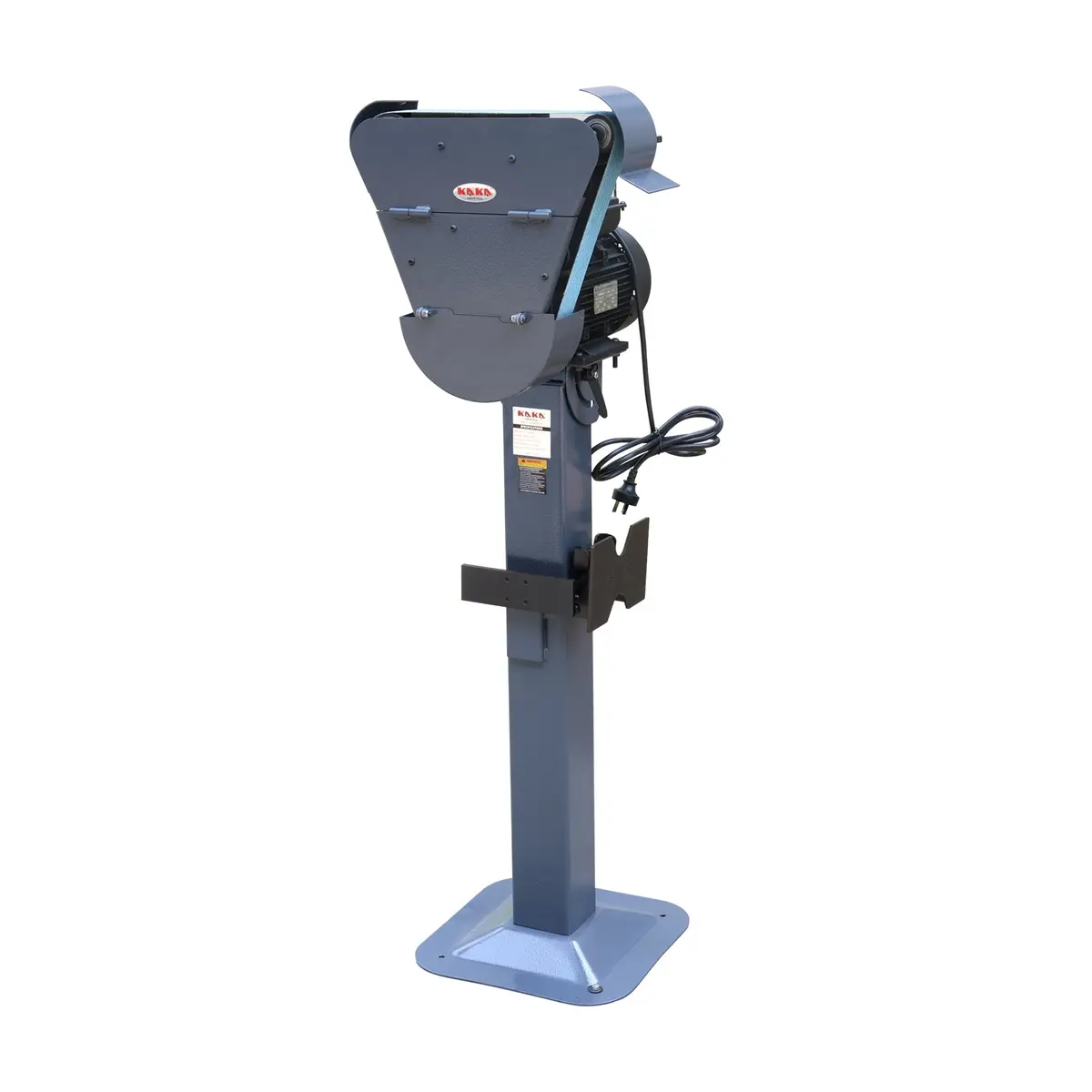 Pedestal Grinder & Linisher Bgm-50Hv, Floor Stand Linisher, Belt Grinder C/W 3 Grinding Tables, 240V 1