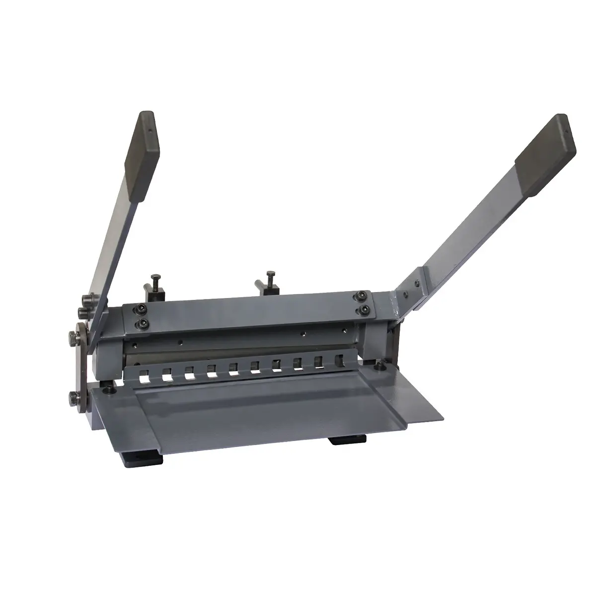 Manual Bench Guillotine Bhs-12, Bench Top Hand Shear, 305X1.0 Mm Cutting Capacity Sheet Metal Shear Machine 1