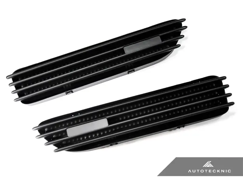 Autotecknic Replacement Stealth Black Fender Gills - E46 M3 1
