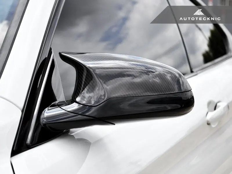 Autotecknic Replacement Carbon Fiber Mirror Covers - F87 M2 Competition | F80 M3 | F82/ F83 M4 1
