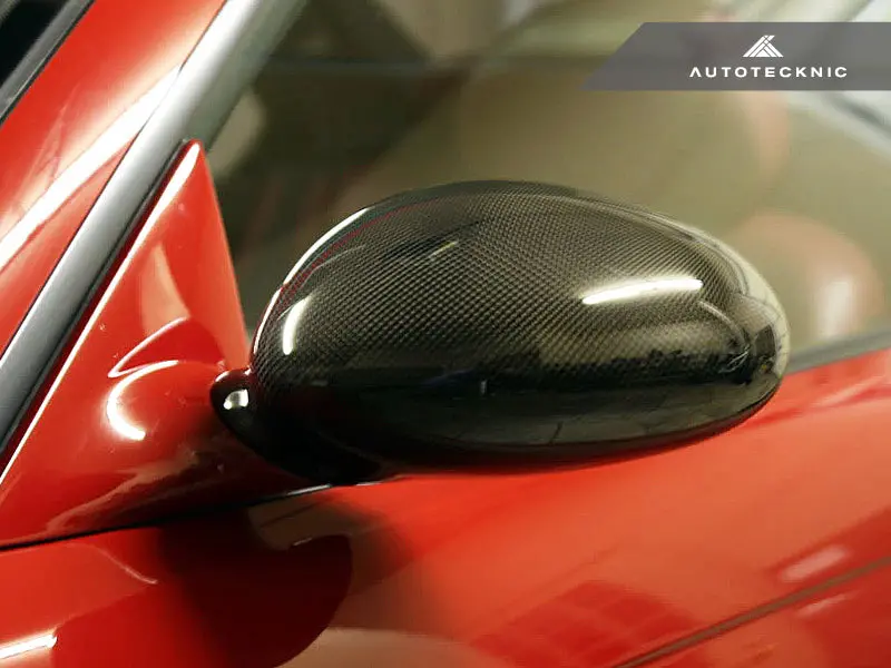Autotecknic Replacement Carbon Fiber Mirror Covers - Bmw E46 M3 1