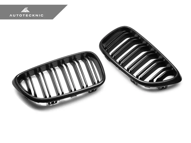 Autotecknic Dual-Slats Carbon Fiber Front Grille Set - F87 M2 | F22 2-Series 1