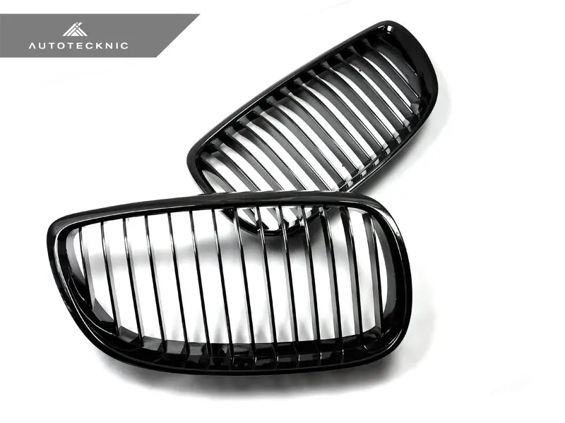 Autotecknic Gloss Black Front Grille Set - E92/ E93 3-Series Pre-Lci (Including E9x M3) 1