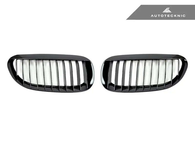 Autotecknic Gloss Black Front Grille Set - E63/ E64 6-Series & M6 1