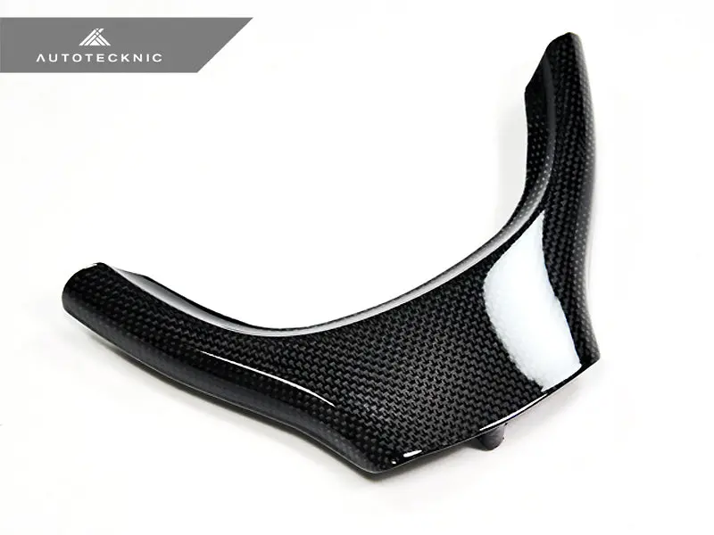 Autotecknic Carbon Fiber Steering Wheel Trim - F10 5-Series | F07 5-Series Gt | F01 7-Series Standard Wheel 1
