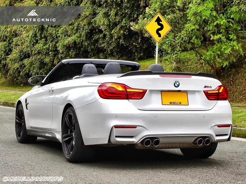 Autotecknic Carbon Competition Trunk Spoiler - F33 4-Series/ F83 M4 Convertible 2