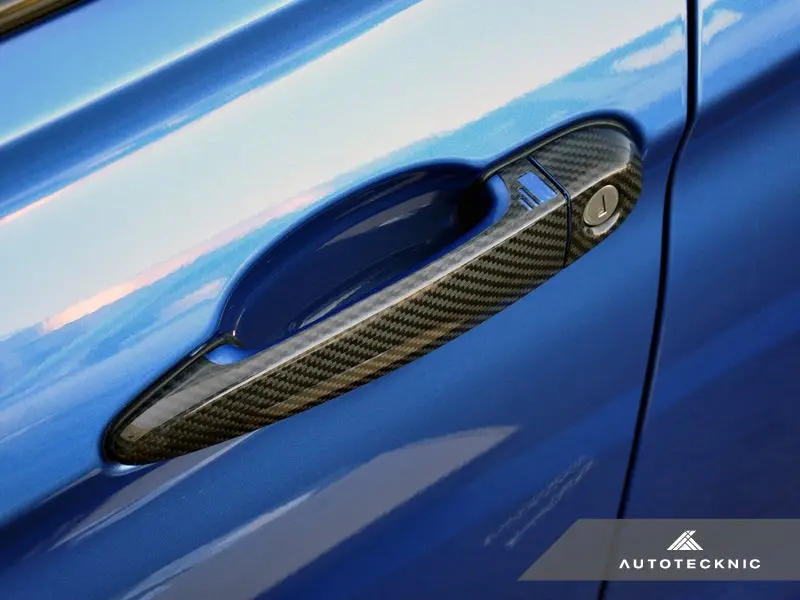 Autotecknic Dry Carbon Fiber Door Handle Trims - F32/ F33/ F36 4-Series 3