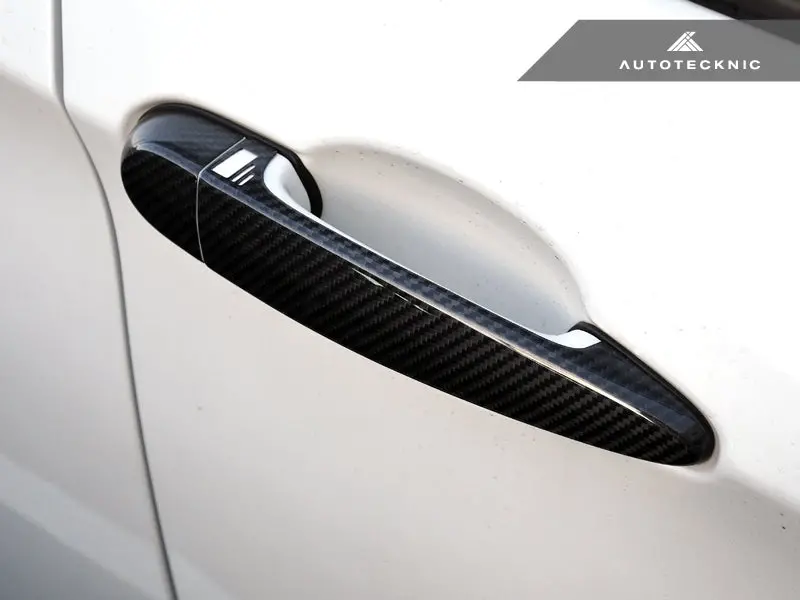 Autotecknic Dry Carbon Fiber Door Handle Trims - F25 X3 | F26 X4 4