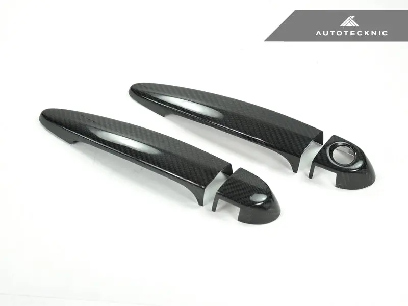 Autotecknic Dry Carbon Fiber Door Handle Trims - F30/ F31/ F34 3-Series 1