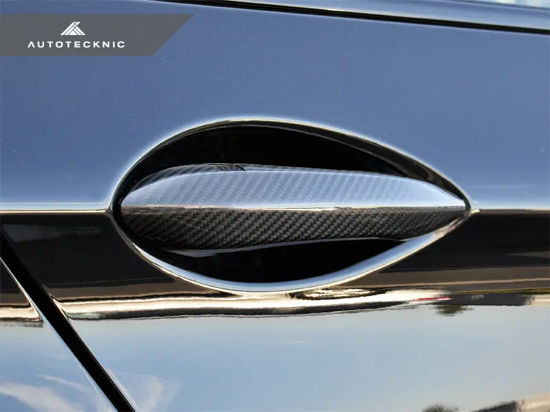 Autotecknic Dry Carbon Fiber Door Handle Trims - F10 5-Series | F06/ F12/ F13 6-Series | F01 7-Series 2