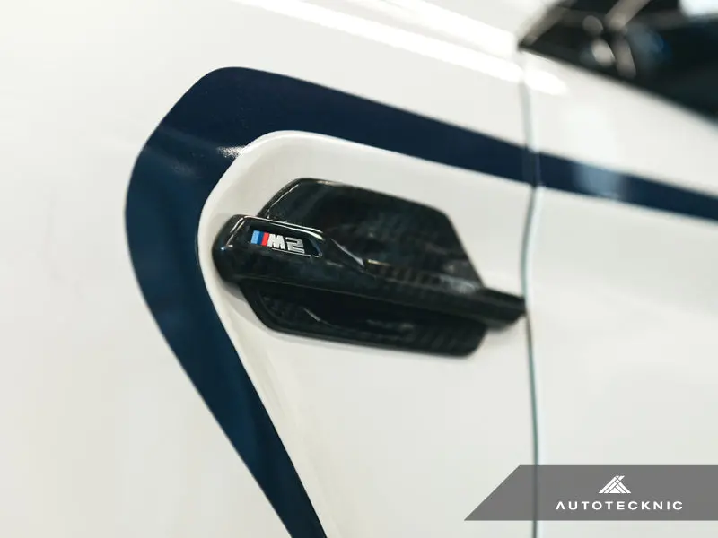Autotecknic Dry Carbon Fiber Fender Trims - F87 M2 1