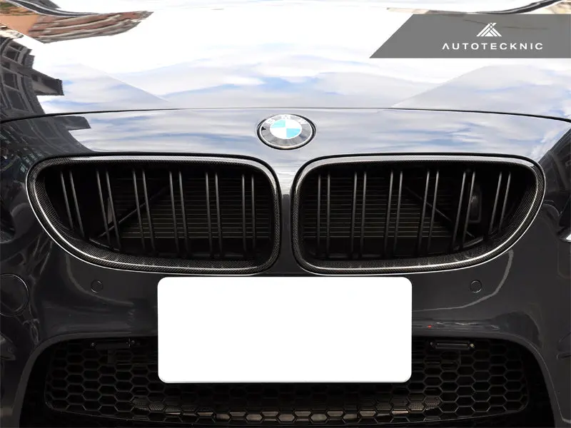 Autotecknic Dual-Slats Carbon Fiber Front Grille Set - F06 Gran Coupe / F12 Coupe / F13 Cabrio | 6 Series & M6 1