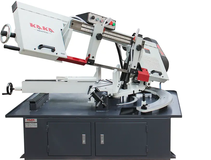 Dual-Mitre Band Saw Bs-1018T,  260Mm Round Bar Cutting Band Saw, Dual Miter Saw Frame For Metal Cutting 1